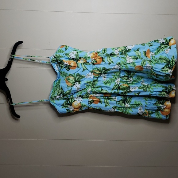 BB Dakota Steve Madden Womens Summer Orchard Dress - Sky Blue - Picture 4 of 13